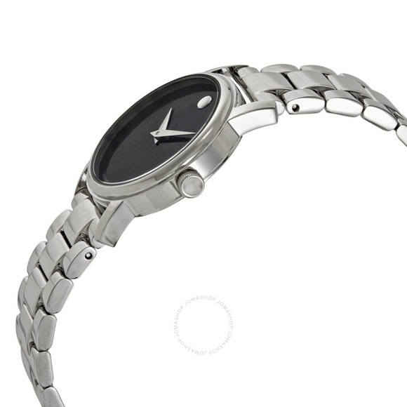 💎 100% Authentic Movado 2100017 Women's Museum Stainless Steel Quartz Wa… - Picture 2 of 11